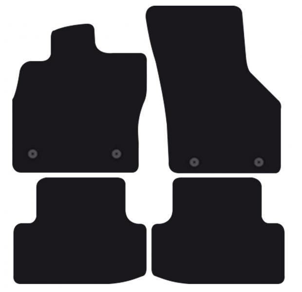 Alfombrillas Cora Tailor para Audi A3 4p. Sedán 20> y A3 5p. Sportback 20> (excepto híbrido de gasolina)