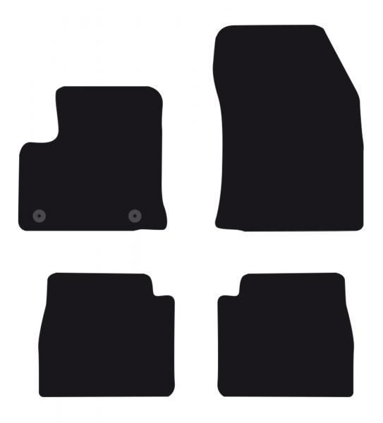 Cora Tailor carpet mats for CITROEN C4 20> and PEUGEOT 2008 20> (electric)