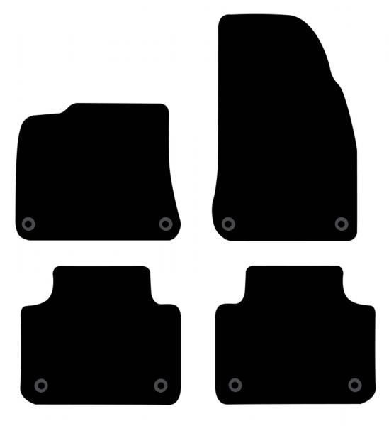 Cora Tappeti moquette Tailor PORSCHE Cayenne 17> / Cayenne Coupé 19>