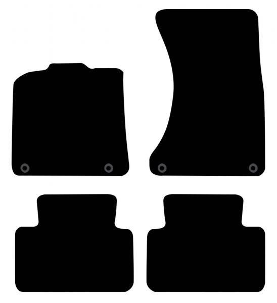 Cora Carpets Tailor PORSCHE Macan 13>21, 21>