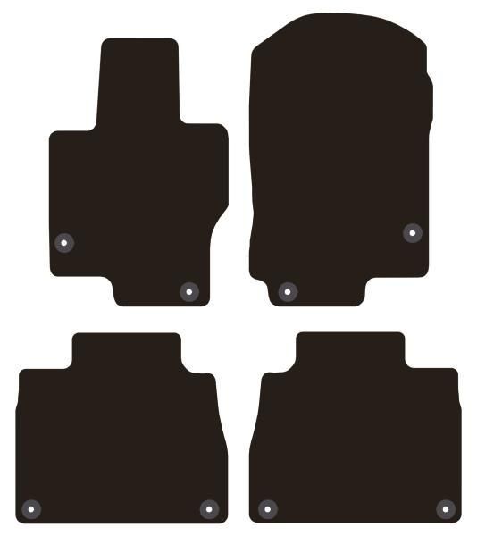 Cora Tailor carpet mats MERCEDES GLE 19>23, 23>