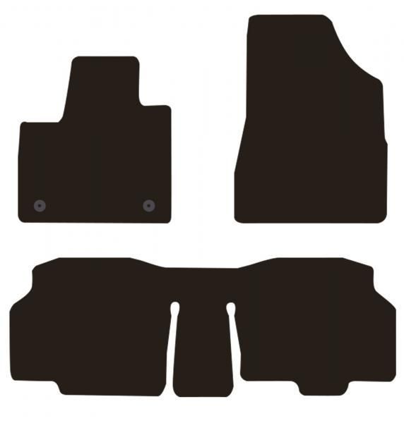 Cora Tailor carpet mats MERCEDES Citan Tourer 21> / Class T 22> - NISSAN T