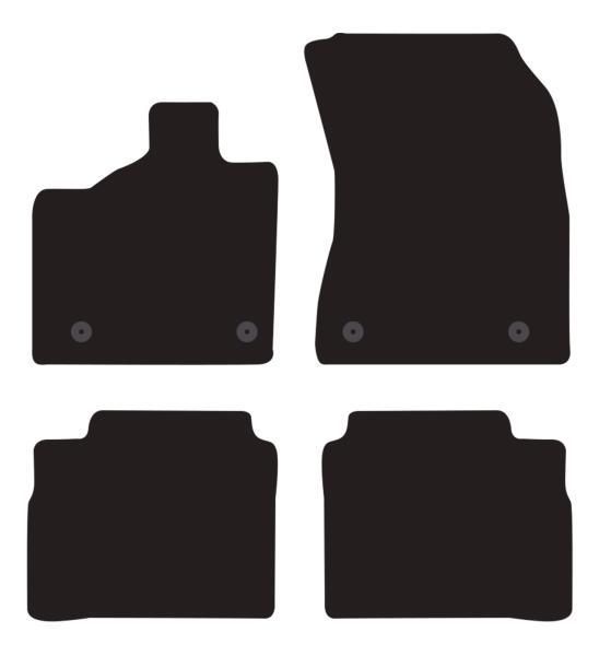 Cora Tappeti moquette Tailor NISSAN X-Trail 22> 5 posti