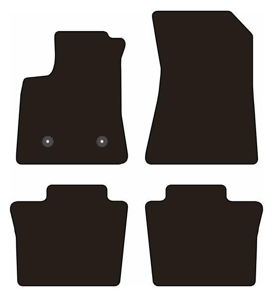 Cora Tappeti moquette Tailor RENAULT Espace VI 23> 5 posti