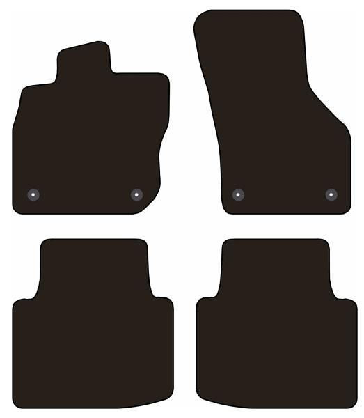 Cora Tappeti moquette Tailor VOLKSWAGEN Passat B9 S.W. 23>