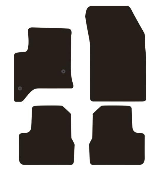 Cora Carpets Maßanfertigung FIAT 600 / JEEP Avenger 24> (Hybrid)