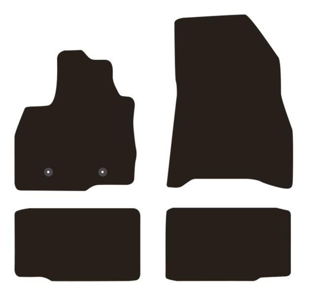 Cora Tailor car mats Dacia Duster III 24> (Mild Hybrid)
