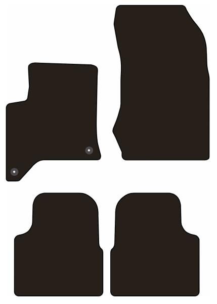 Cora Tailor car mats Peugeot 2008 24> (Hybrid)