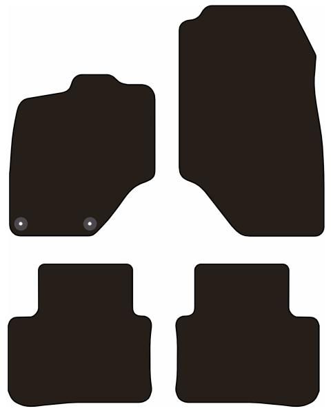 Cora Tailor car mats Peugeot 5008 III 24> (Hybrid and Electric)