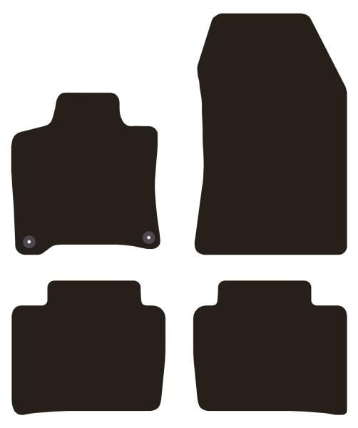 Cora Tappeti moquette Tailor PEUGEOT 408 22> (ibrida mild)