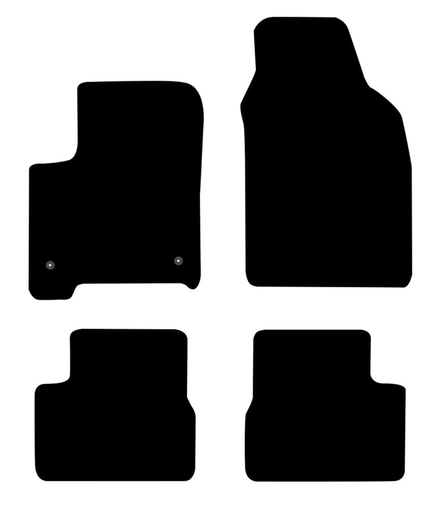 Cora Tappeti moquette Tailor FIAT 500 ibrida 26>