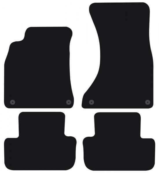 Cora Tailor carpet mats AUDI A4 4p. 07>15 and Avant 08>15