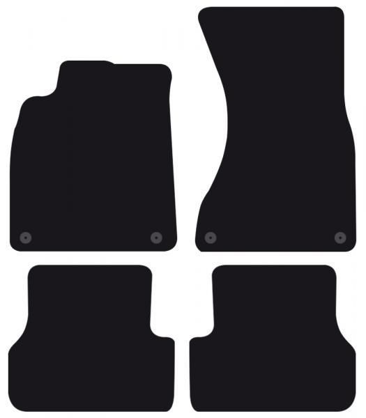 Alfombrillas Cora Tailor para Audi A6 4p. y Avant 11>18, A7 Sportback 10>18