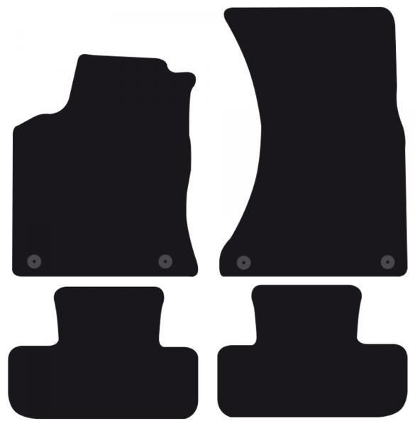 Alfombrillas Cora Tailor para Audi Q5 08>16