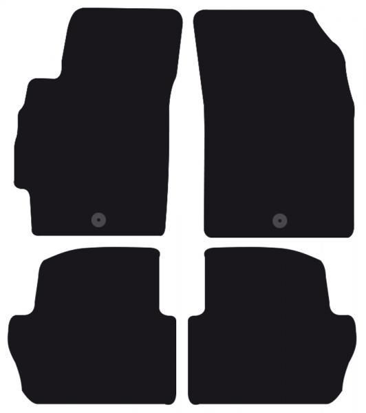 Cora Tappeti moquette Tailor CHEVROLET Spark 09>13, 13>