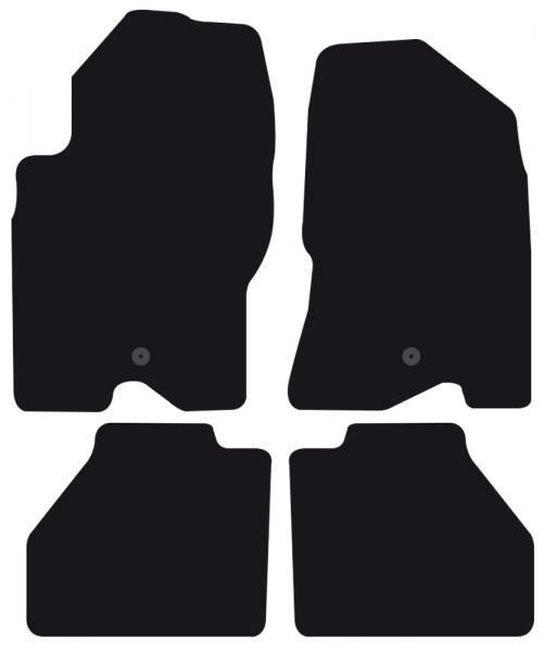 Cora Tappeti moquette Tailor NISSAN Navara 05>10