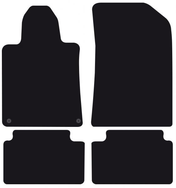 Cora Tailor carpet mats PEUGEOT 508 4p. and SW 10>18