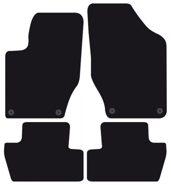 Cora Carpet mats Tailor PEUGEOT 308 5p. 07>13 and SW 07>14