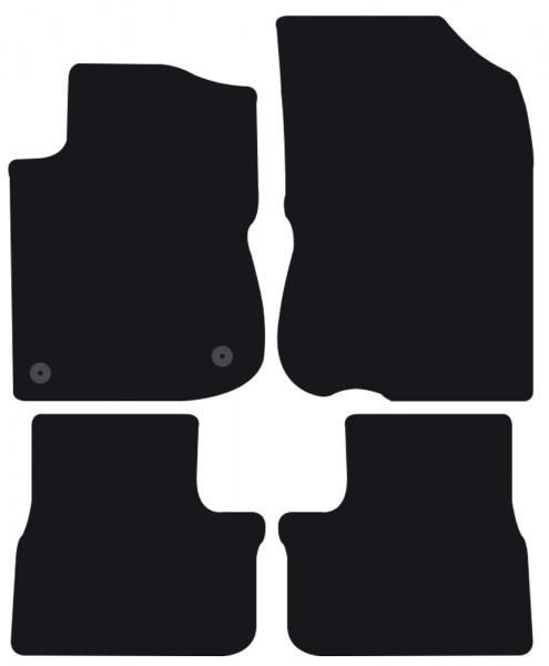 Cora Tappeti moquette Tailor PEUGEOT 208 3/5p. 12>19