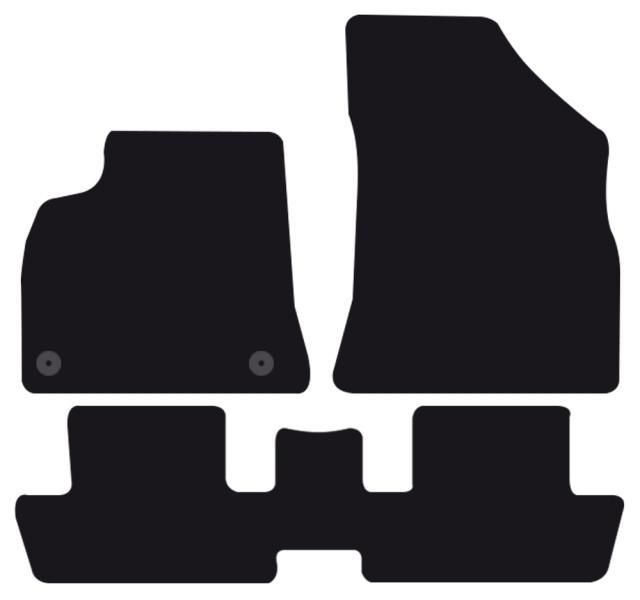 Cora Carpet Mats Tailor PEUGEOT 3008 09>16