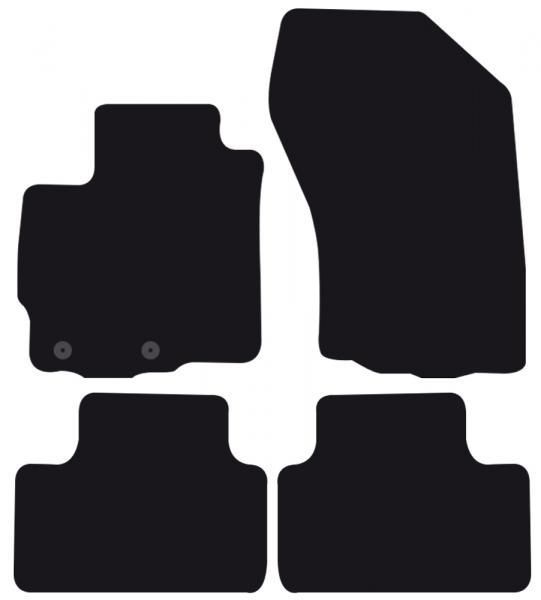 Alfombrillas Cora Tailor para CITROËN C4 Aircross 12> - MITSUBISHI Asx 10>13 - PEUGEOT 4008 12>