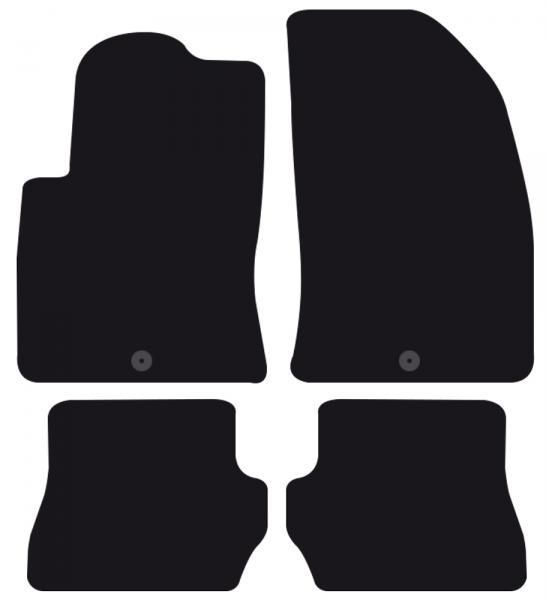 Cora Carpets – Maßgeschneiderte Fußmatten für Ford Fiesta 3/5p (02–08)
