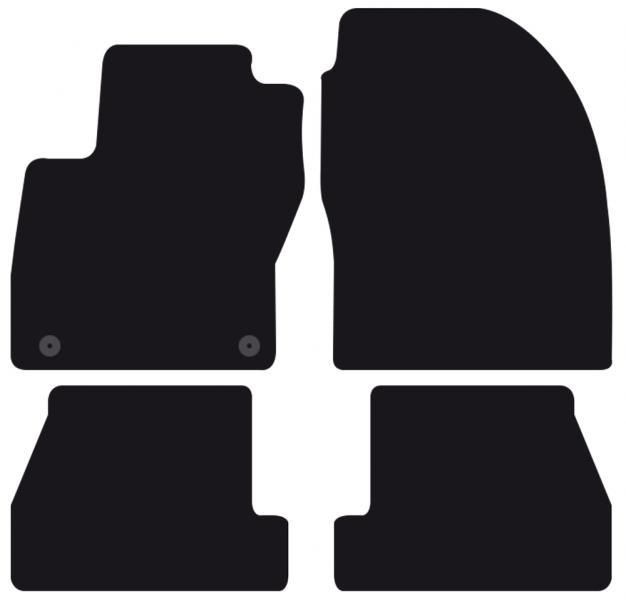 Cora Tailor carpet mats FORD Focus 5p. and SW 11>14