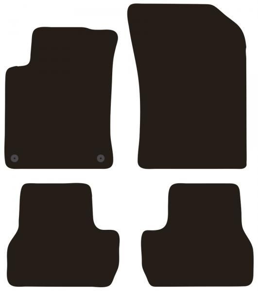 Cora Tailor Carpet Mats CITROEN C3 09>16, DS3 10>16