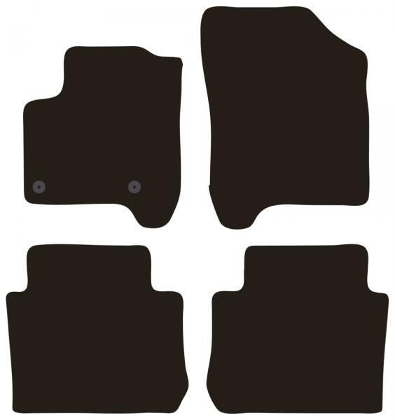 Cora Tailor Teppichmatten CITROEN C3 Picasso 09>12, 12>