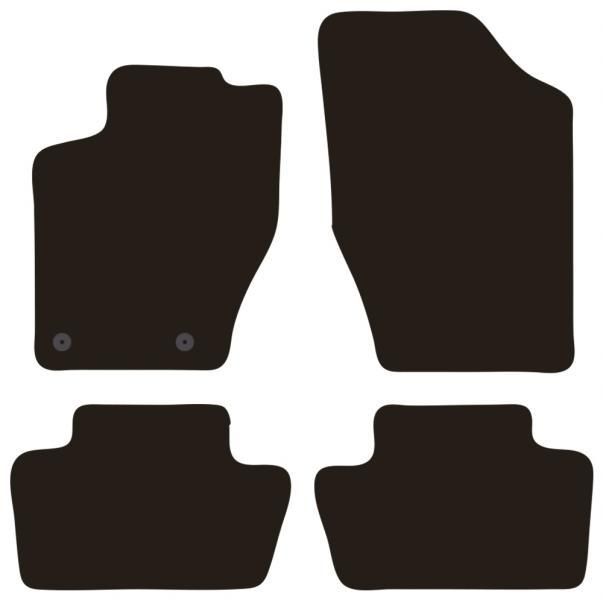 Cora Tailor Fußmatten für CITROËN C4 3/5p. 04>10