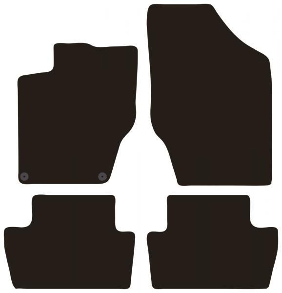 Alfombrillas Cora Tailor para CITROËN C4 10>18, DS4 11>