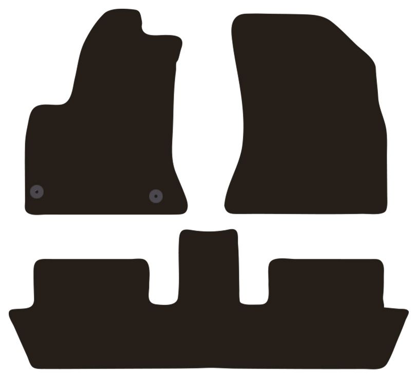 Alfombrillas Cora Tailor CITROEN C4 Picasso/Grand Picasso 06>10 5 plazas