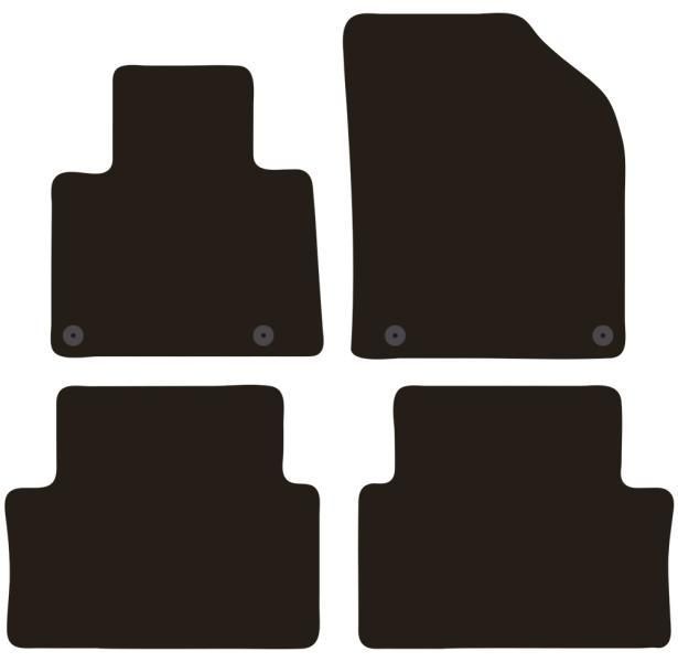 Cora Tailor Fußmatten CITROËN C5/C5 Tourer 08>12, 12>