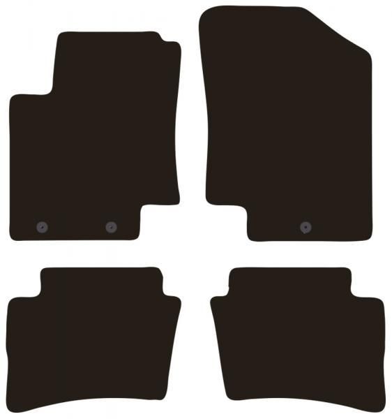Cora Carpet mats Tailor HYUNDAI i20 3/5p. 08>14