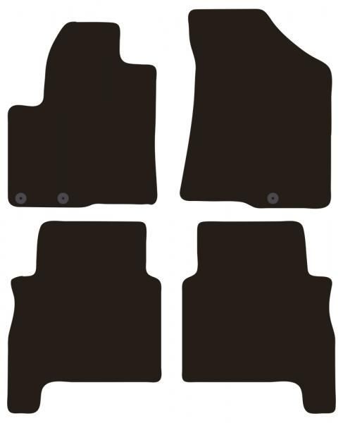 Cora Carpets – Maßanfertigung für HYUNDAI Santa Fe (06–12)