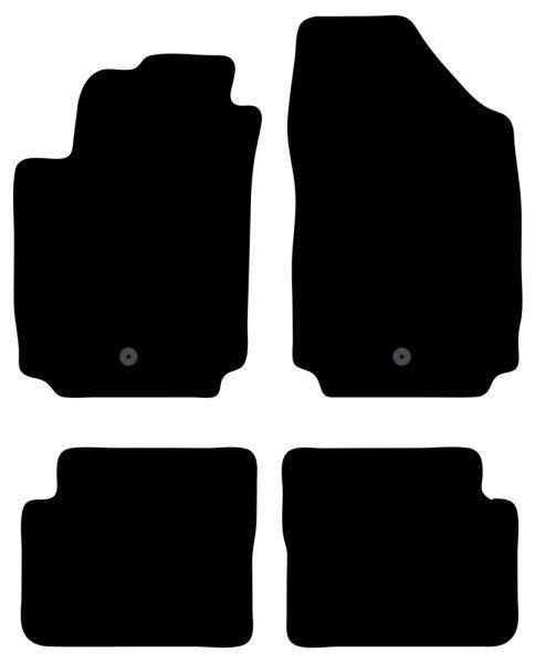 Cora Tappeti moquette Tailor FIAT Stilo 3/5p. 01> e Multiwagon 02>