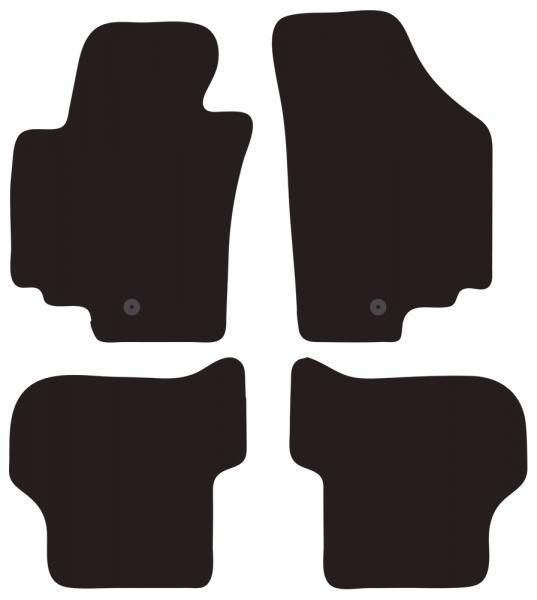 Cora Tailor carpet mats SEAT Altea/Altea XL 04>09, 09>