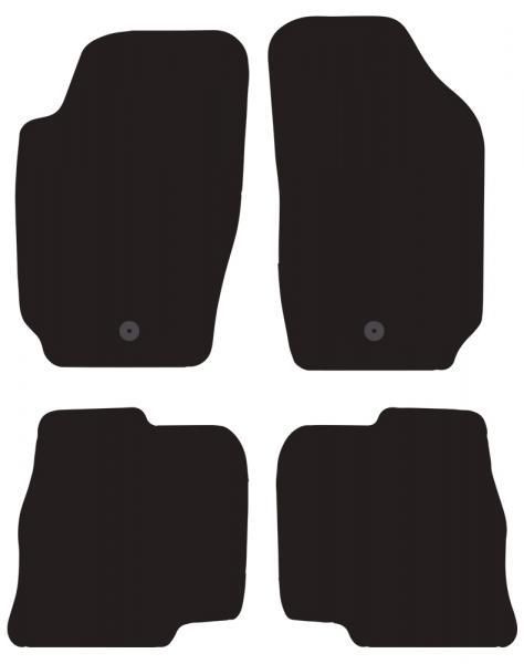Alfombrillas Cora Tailor para SEAT Ibiza 3/5p. 02>08