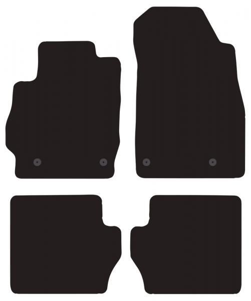 Cora Carpet mats Tailor MAZDA 2 3/5p. 07>15