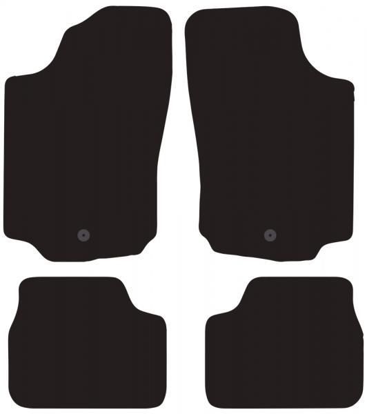 Alfombrillas Cora Tailor para OPEL Corsa C 3/5p. 00>06