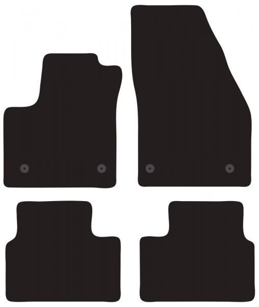 Alfombras Cora A Medida OPEL Meriva B 10>14, 14>