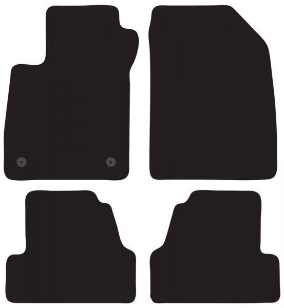Cora Tailor carpet mats OPEL Mokka 12>16 / Mokka X 16>20