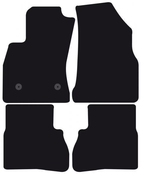 Cora Tappeti moquette Tailor OPEL Combo D Tour 5p. 12>18