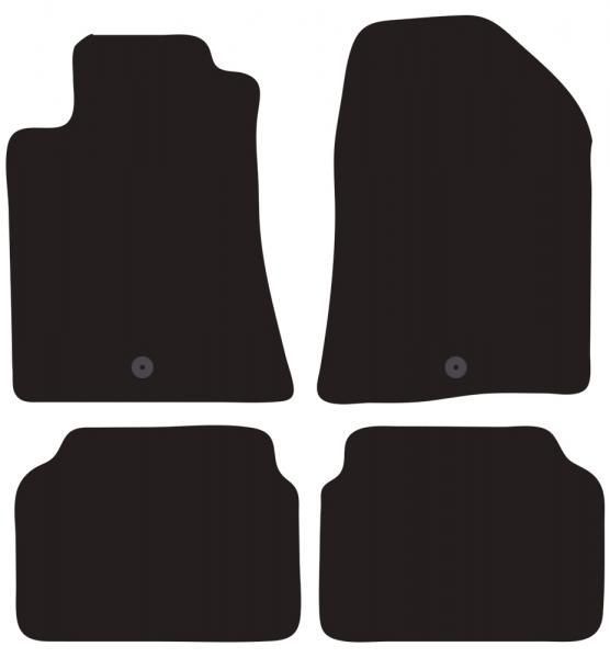 Alfombrillas Cora Tailor para TOYOTA Avensis II 4/5p. y SW 03>08