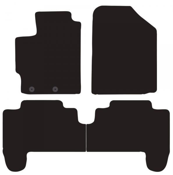 Cora Tailor carpet mats TOYOTA Yaris 3/5p. 05>11