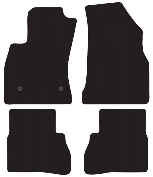 Cora Tappeti moquette Tailor FIAT Doblò 5p. 09>14, 14>