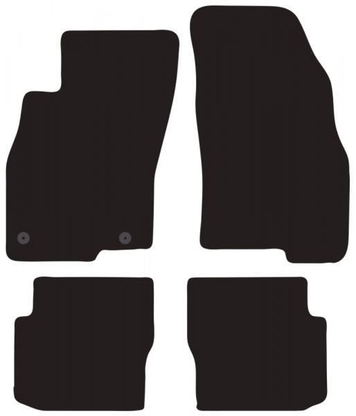 Cora Tappeti moquette Tailor FIAT Punto Evo 3/5p. 09>, Punto 3/5p. 12>