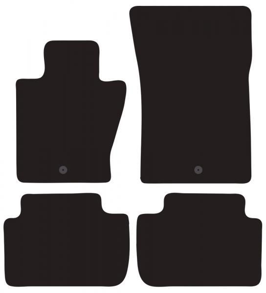 Alfombrillas Cora Tailor para BMW X3 04>10