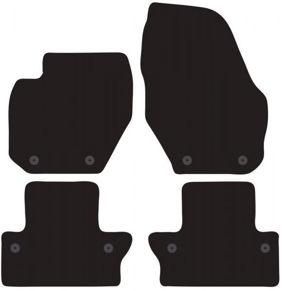 Alfombrillas Cora Tailor para VOLVO S60 10>19 / V60 10>18