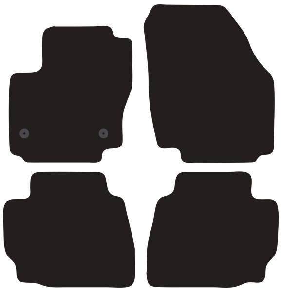 Cora Fußmatten, maßgefertigt für Ford Mondeo 4/5-Sitzer und SW 13>14